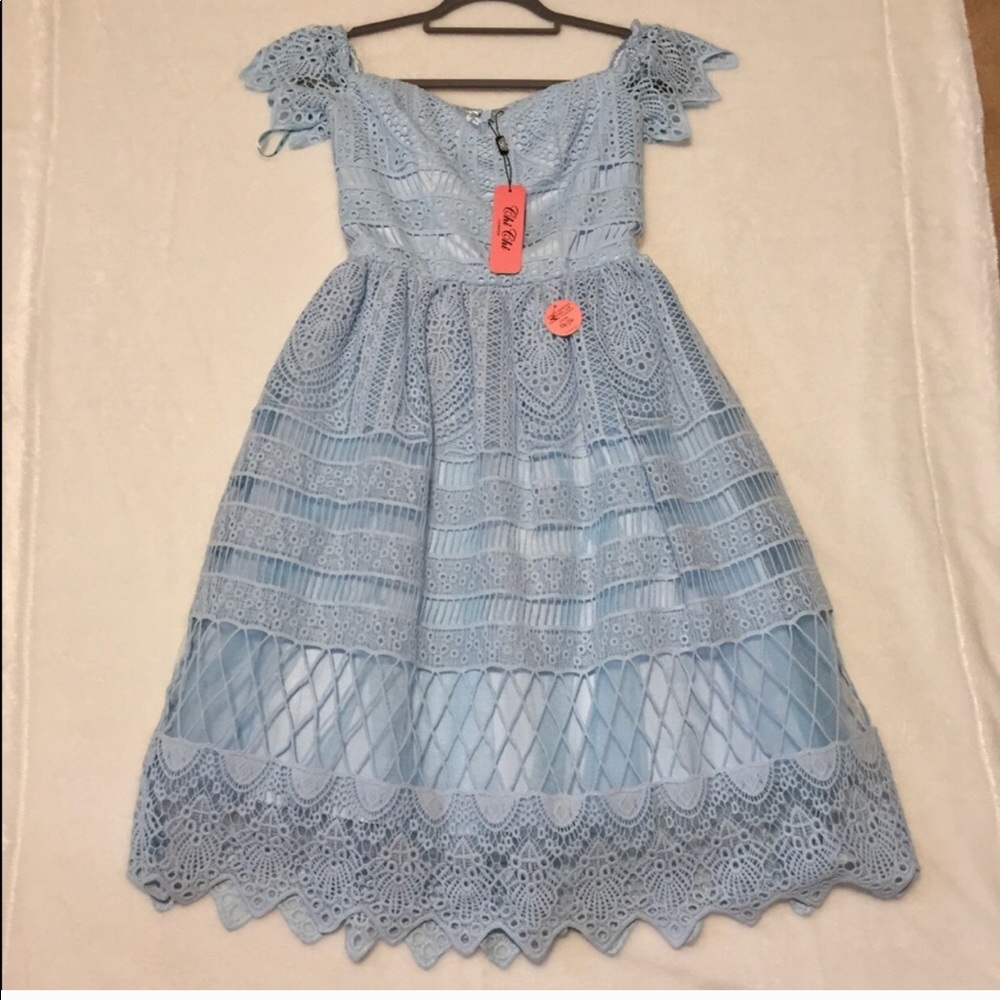 Chi Chi London Off the Shoulder Dress